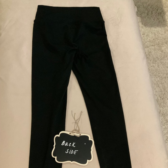 Old Navy Black S Cloud Comfy leggings Minimalist Classic Neutral Normcore - Picture 5 of 6
